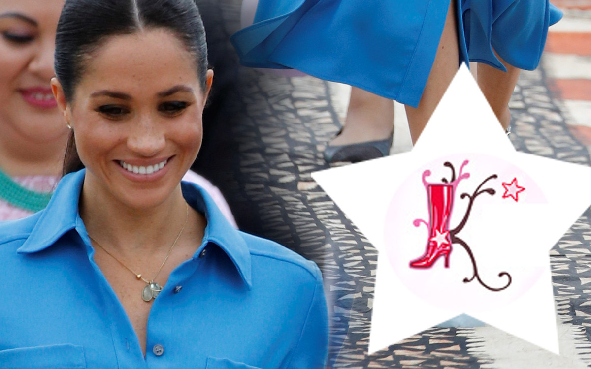 TAKICH butów Meghan Markle jeszcze NIGDY nie założyła (ZDJĘCIA)