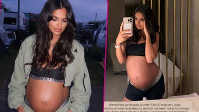 Klaudia El Dursi relacjonuje w 40. tygodniu ciąży: ,,Nie wygląda to dobrze…”