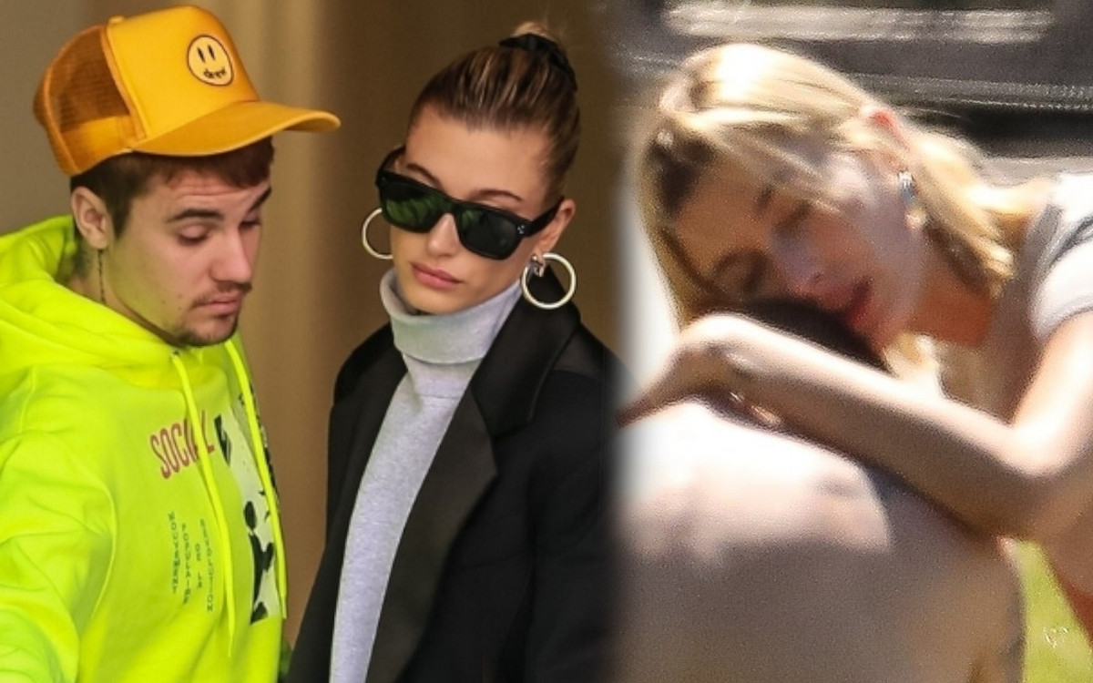 Hailey Bieber czule tuli przygnębionego męża. “Czytał Biblię”