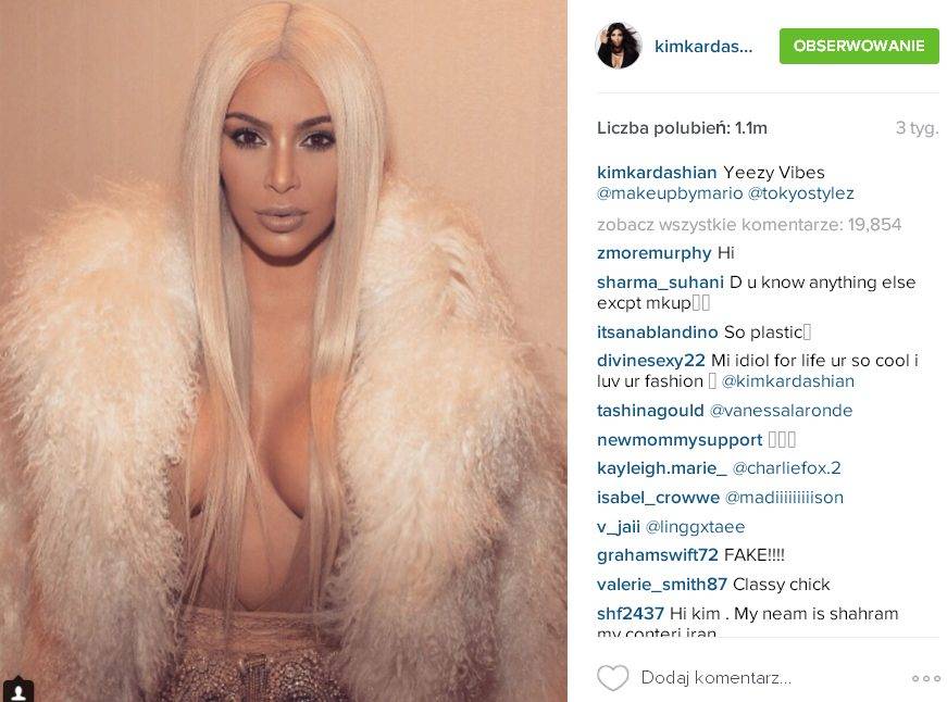 Kim Kardashian – ulubione fryzury celebrytki