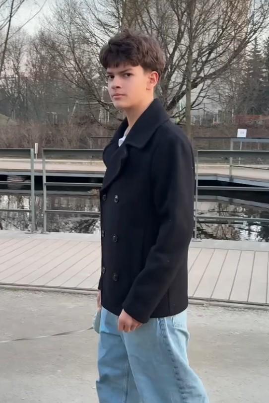 Nastoleni syn Alżbety Lenskiej i Rafała Cieszyńskiego, fot. TikTok.com