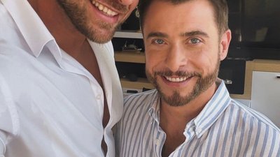 Marcin wrzucił zdjęcie z Kacprem Kuszewskim i wywołali szał. Panowie jak z obrazka