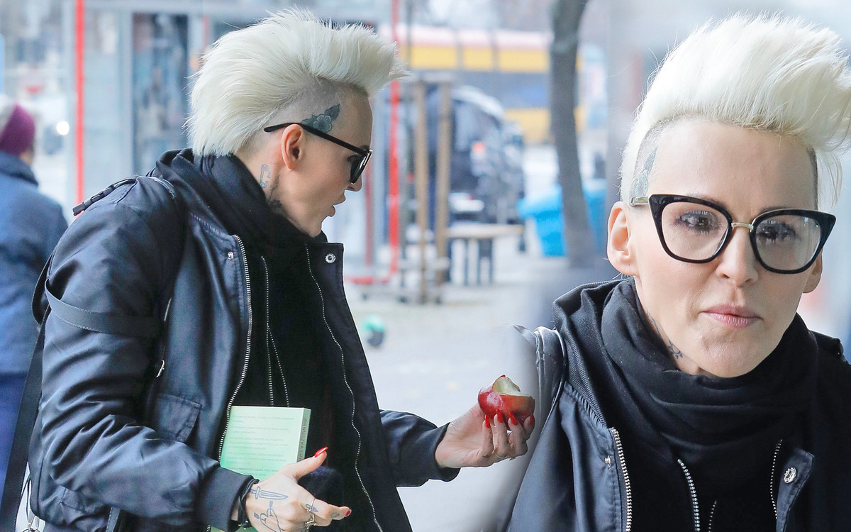 Agnieszka Chylińska promuje nową książkę – mamy zdjęcia piosenkarki sprzed studia DDTVN