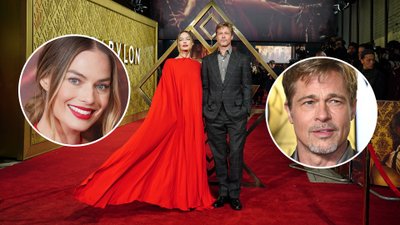 Dawno niewidziany Brad Pitt na premierze filmu “Babylon”. Pojawiła się też Margot Robbie w nietypowej kreacji