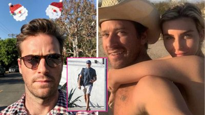 Dawno niewidziany Armie Hammer sfotografowany po rundce golfa w Santa Monica