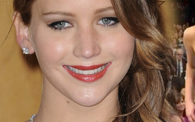 Jennifer Lawrence podarła sukienkę na rozdaniu nagród
