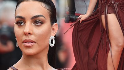 Partnerka Ronaldo, Georgina Rodriguez w Cannes. ZJAWISKOWA kreacja (ZDJĘCIA)