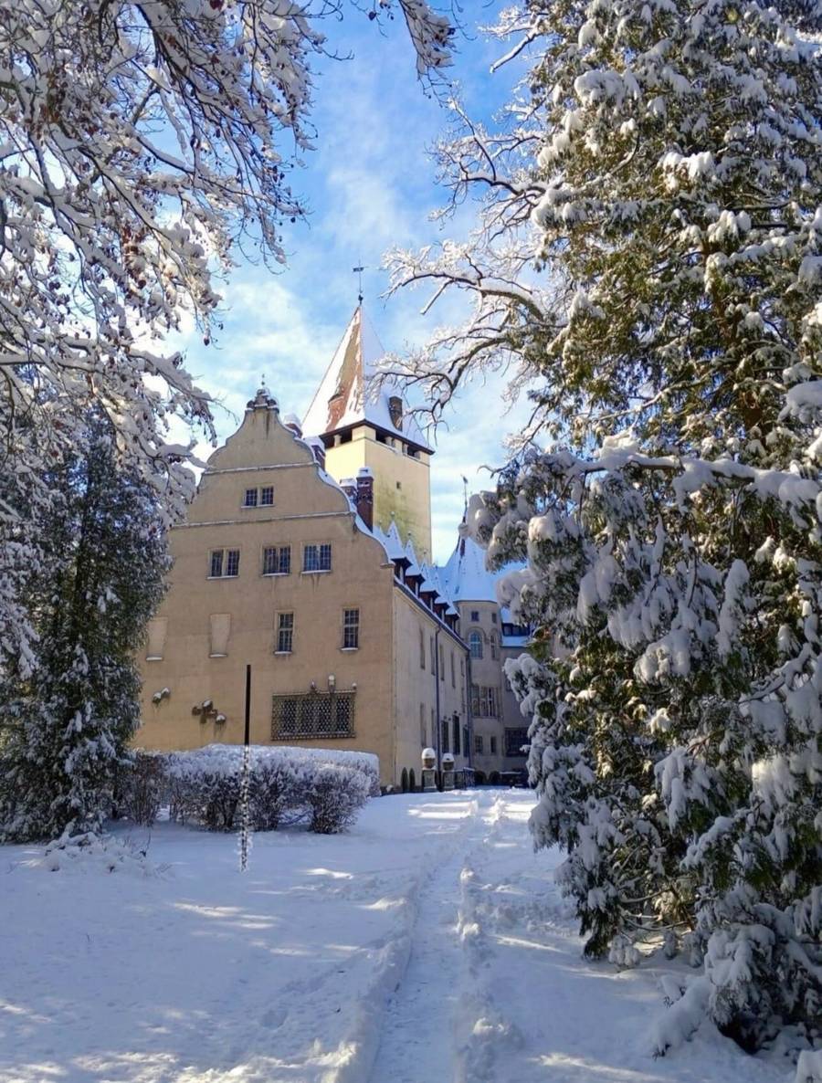 Wigilia w zamku księcia Lubomirskiego fot. Instagram