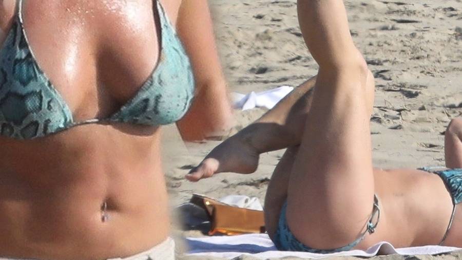 Britney Spears na plaży
