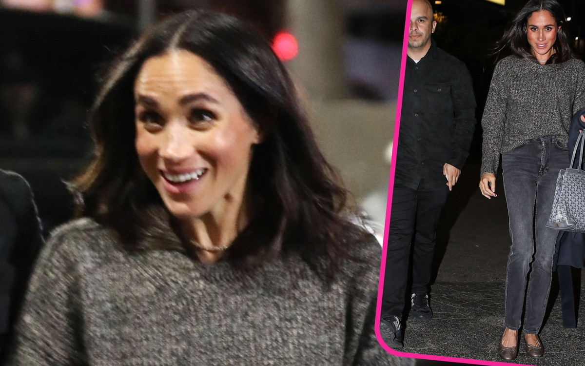 Meghan Markle na kolacji z dyrektorem telewizyjnym Oprah Winfrey. Wyglądała wyjątkowo skromnie