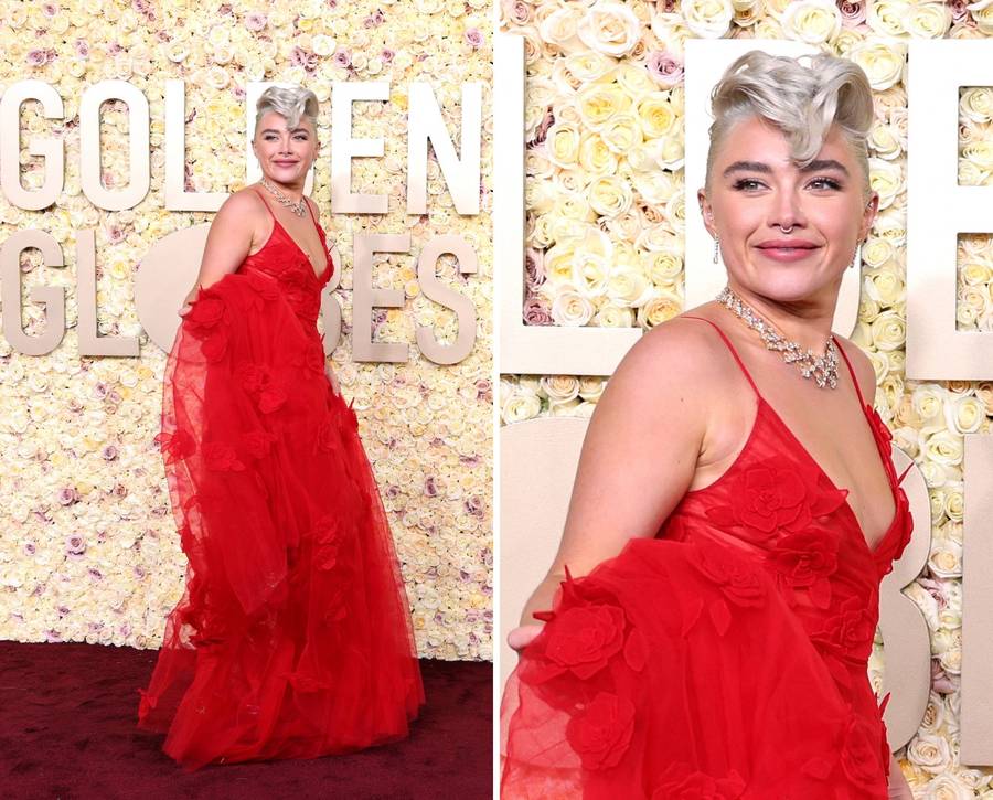 Zeszłoroczne Złote Globy 2024: Jennifer Lopez, Meryl Streep, Margot Robbie, Taylor Swift… (DUŻO ZDJĘĆ)