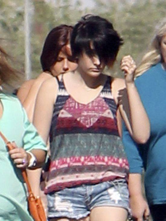 Paris Jackson z matką, Debbie Row