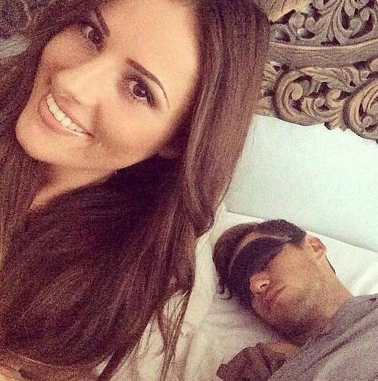 Celia Jaunat i Grzegorz Krychowiak razem