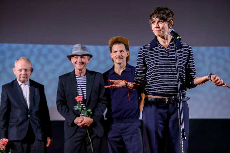 Ceremonia zamknięcia 64. Krakowskiego Festiwalu Filmowego. Piękna para Michał Englert i Maja Ostaszewska