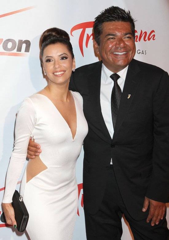 Eva Longoria w długiej sukni na gali charytatywnej