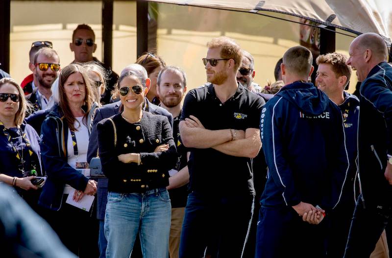 Meghan Markle i książę Harry kolejny dzień bawią się na Invictus Games