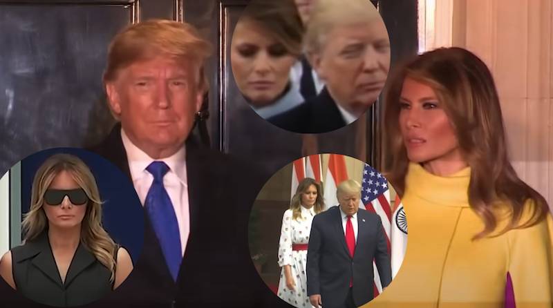 Donald i Melania Trumpowie