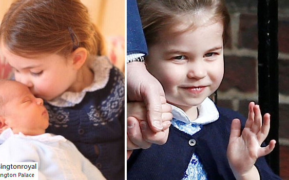 Tak zareagowała księżniczka Charlotte na narodziny księcia Louis’a