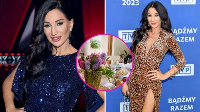 Justyna Steczkowska chwali się udekorowanym stołem na Wielkanoc. Suto zastawiony! (FOTO)