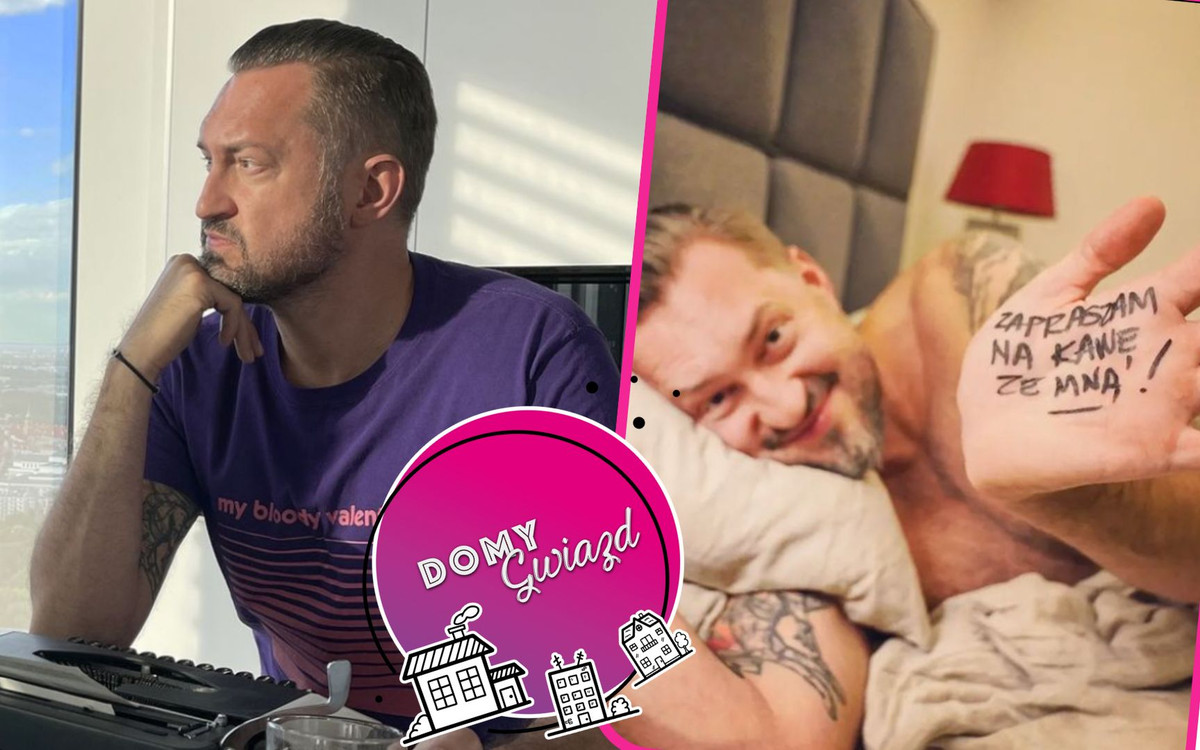 Tak mieszka Marcin Prokop. Siłownia w garażu, pokaźna biblioteczka, a tuż obok rodzice….