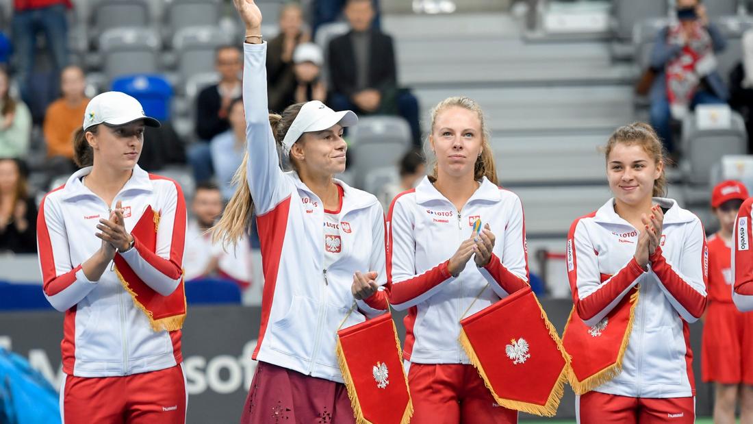 Maja Chwalińska i Iga Świątek fot. AKPA