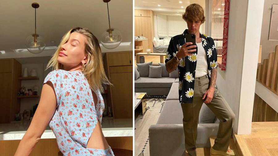 Justin i Hailey w swoim domu