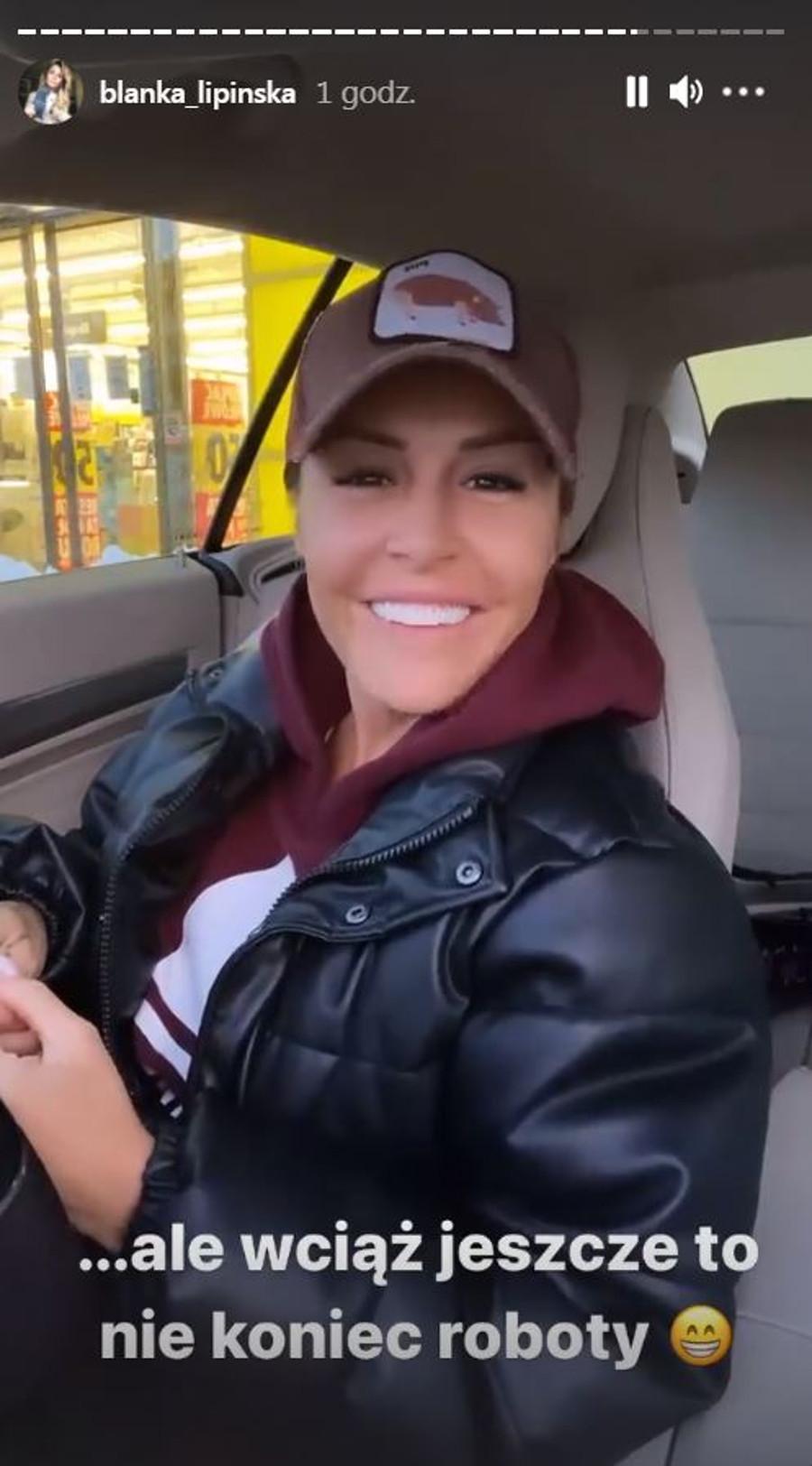 Blanka Lipińska chwali się nowym uśmiechem.