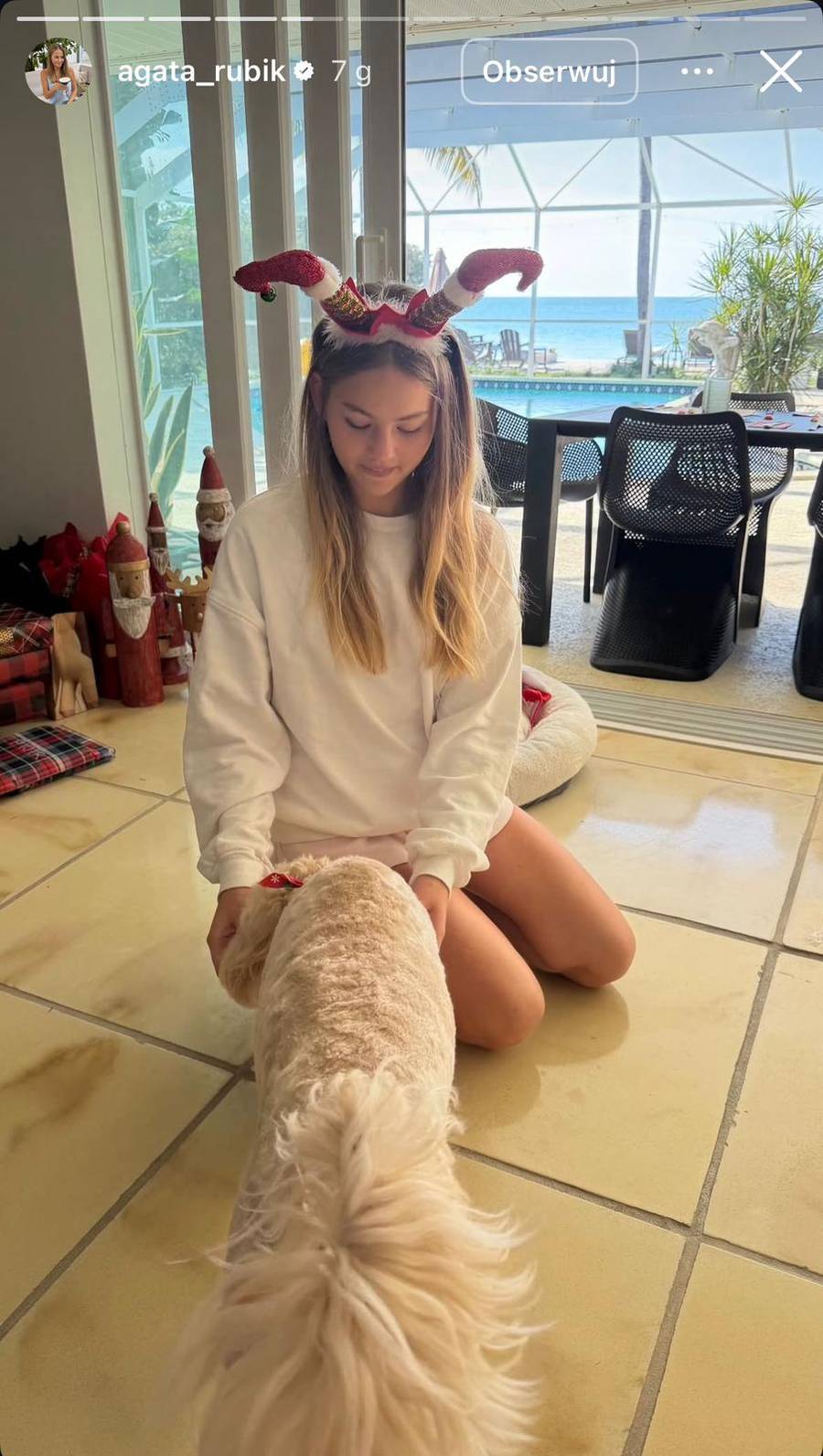 Święta u Rubików, fot. Instagram.