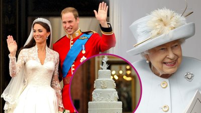 Tort weselny Kate i Williama sprawił sporo problemów. Królowa rzuciła wtedy kąśliwą uwagę do pracownicy