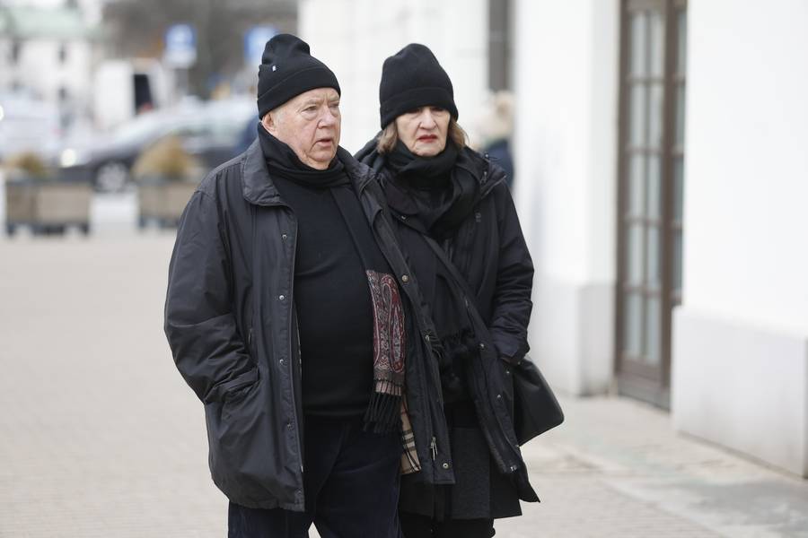 Pogrzeb Bożeny Dykiel/ AKPA