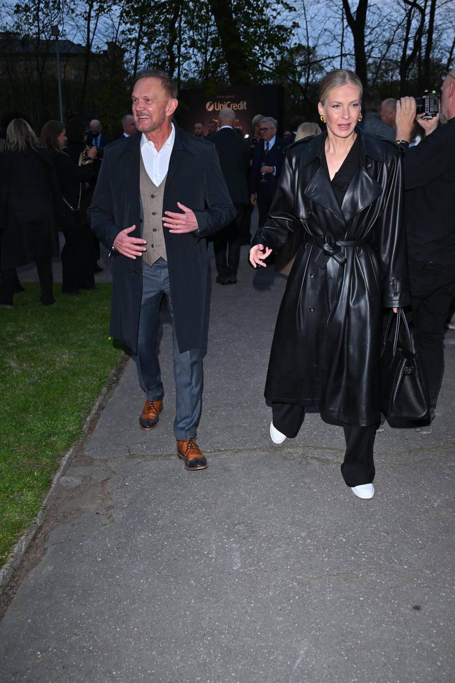 Cezary Pazura, Edyta Pazura, fot. KAPIF.