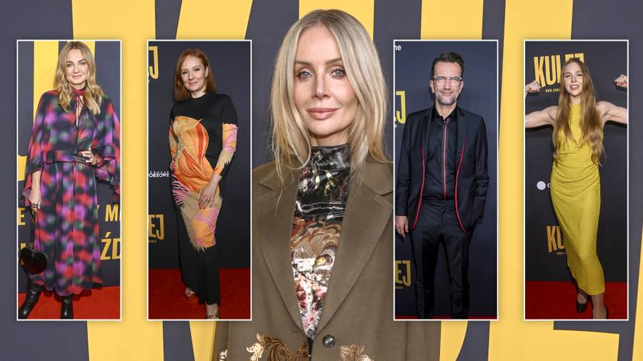 Premiera filmu “Kulej. Dwie strony medalu”: Agnieszka Woźniak-Starak, Ewelina Flinta, Olga Bołądź, Tomasz Kot