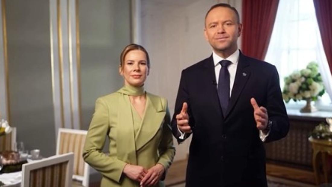 Marta Nawrocka i Karol Nawrocki fot. Instagram