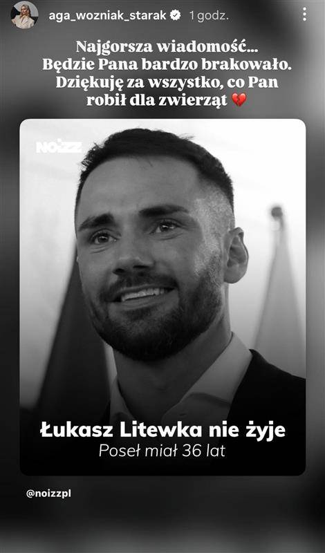 Agnieszka Woźniak-Starak, fot. Instagram