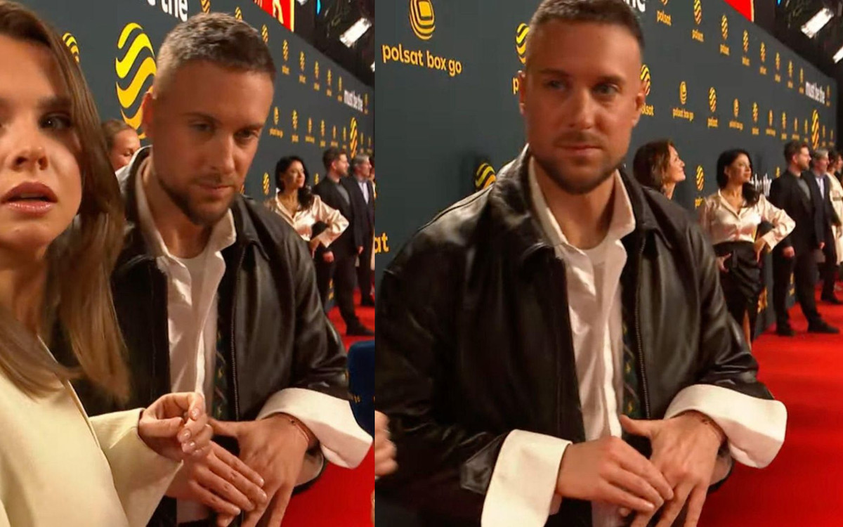 Zadali pytanie Olkowi Sikorze na ramówce Polsatu. Wywiad przerwany z hukiem. Niebywałe sceny