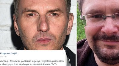 Bardzo OSTRE słowa Krzysztofa Gojdzia pod adresem Tomasza Terlikowskiego