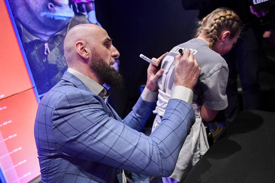 Marcin Gortat na premierze "Wielka mała koza", fot. AKPA