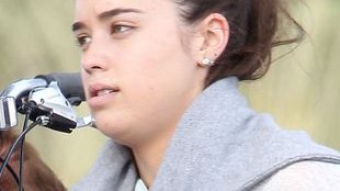 Christina Schwarzenegger z tatą na rowerach (FOTO)