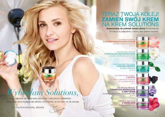 Joanna Koroniewska w reklamach