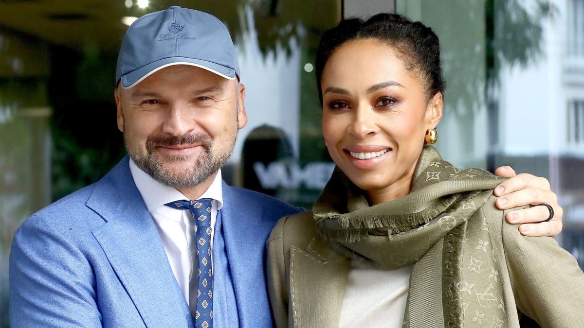 Omenaa Mensah i Rafał Brzoska fot. KAPiF