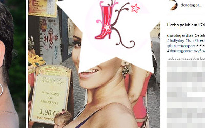 Blond Dorota Gardias nie zachwyciła Doroty Wróblewskiej (Facebook)