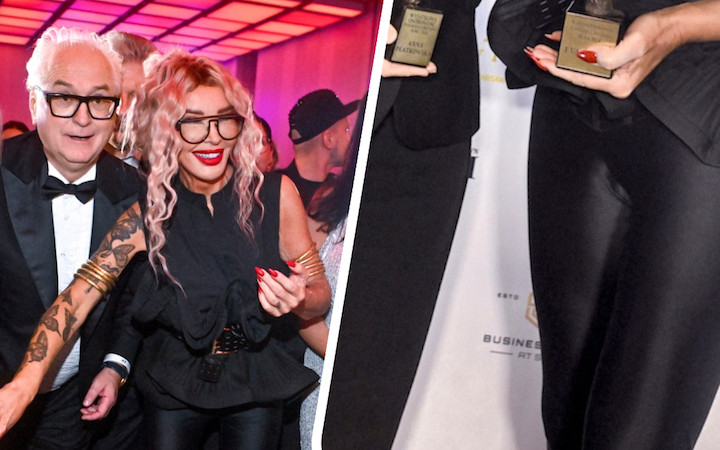 SZCZUPLUTKA Ewa Minge na gali “Luksusowa Marka Roku 2024”. Projektantka olśniła eleganckim lookiem