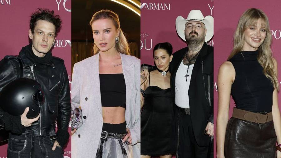 Gwiazdy na evencie Armani/AKPA