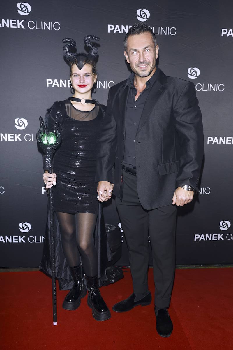 Alikia Ilia Łopucka z tatą Marcinem