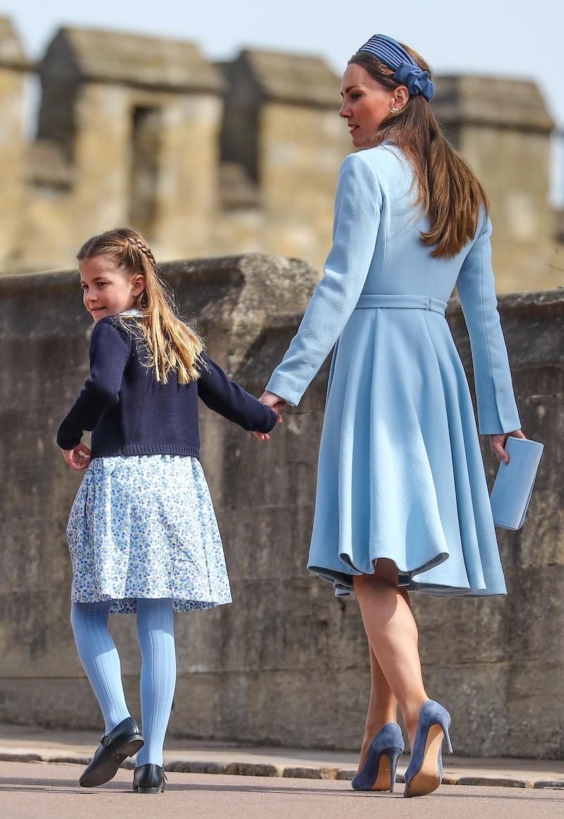 Kate Middleton i księżniczka Charlotte 