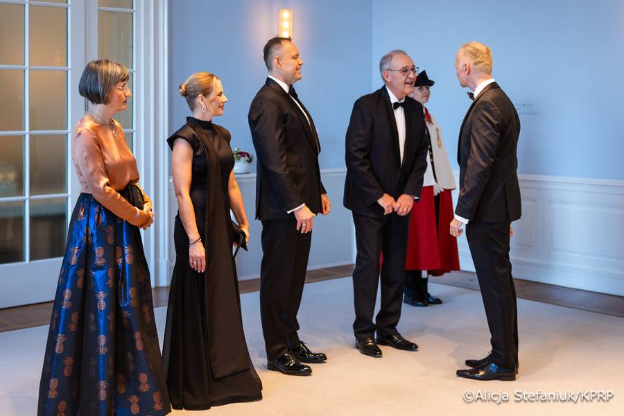 Marta Nawrocka zachwyca stylizacją w Szwajcarii, fot. prezydent.pl