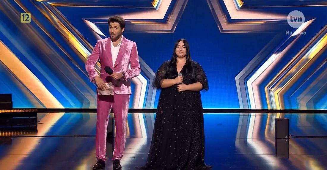 Pocałunek Marcina Prokopa i Agnieszki Chylińskiej w "Mam talent!", fot. Instagram