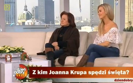 Dżoana Krupa nie wymienia się w święta prezentami (VIDEO)
