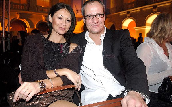 Piotr Zelt ochrzcił swoją córeczkę