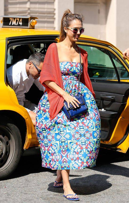 Jessica Alba i Cash Warren w Nowym Jorku